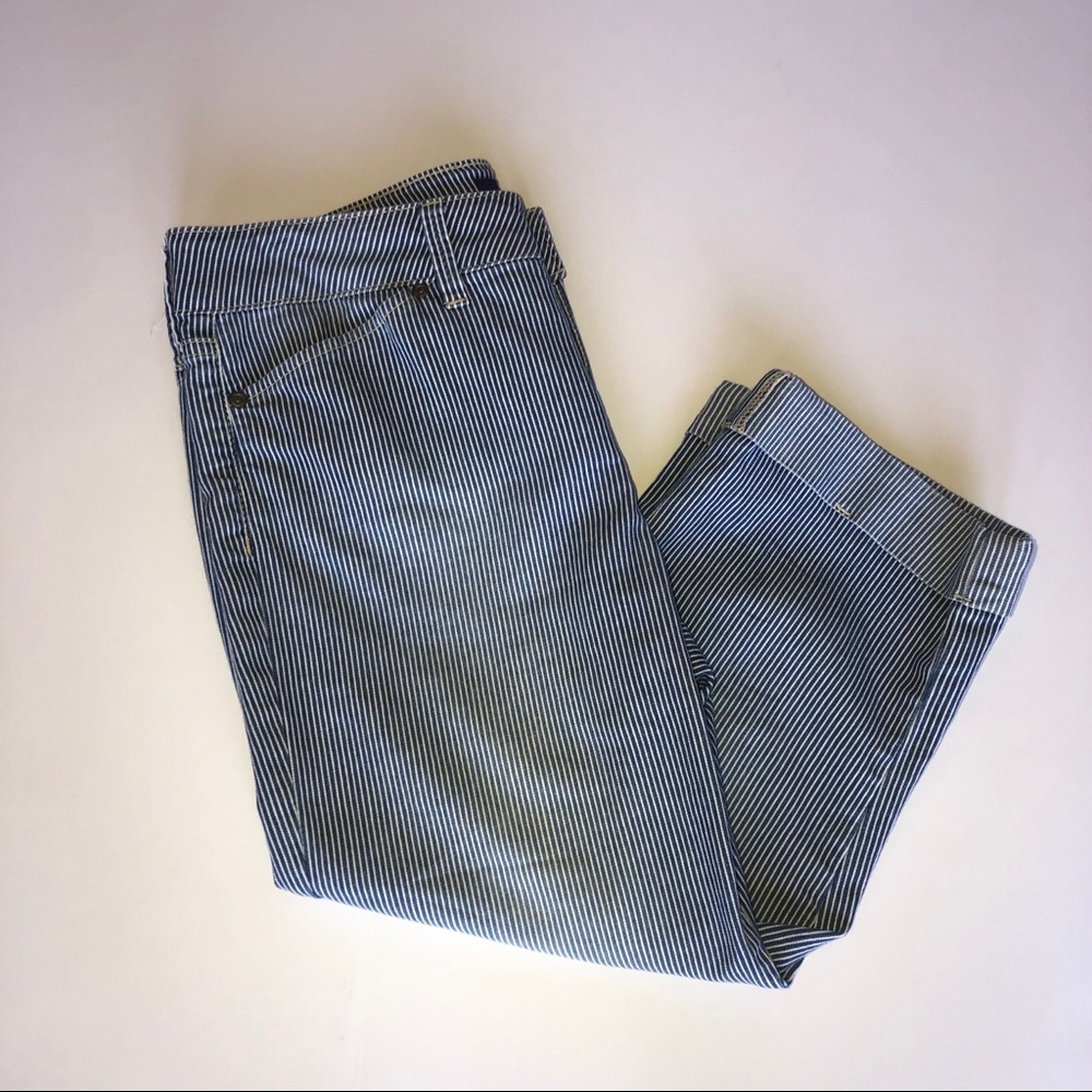 NYDJ Pin Stripe Capris